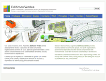 Tablet Screenshot of edificiosverdes.com.ar